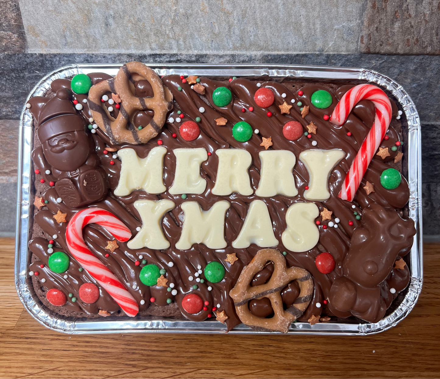 Christmas Small Brownie Tray