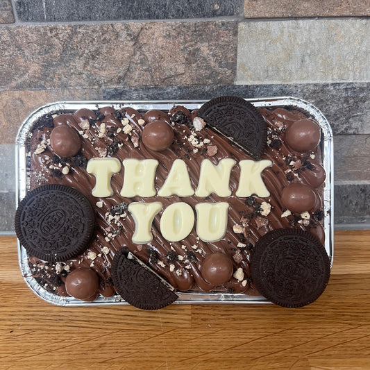 Small Personalised Oreo Brownie Tray